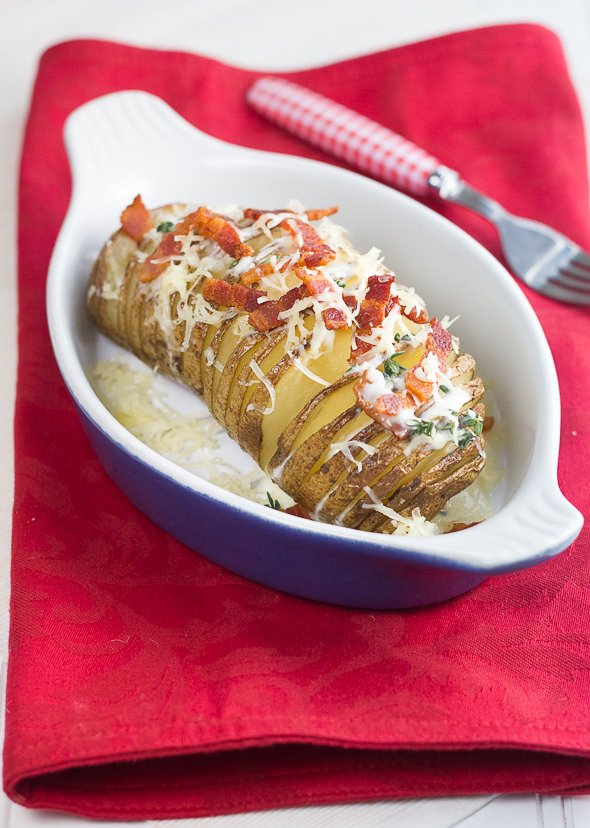 Hasselback Potatoes