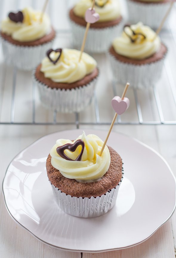 Chocolate Buckwheat Cupcakes _