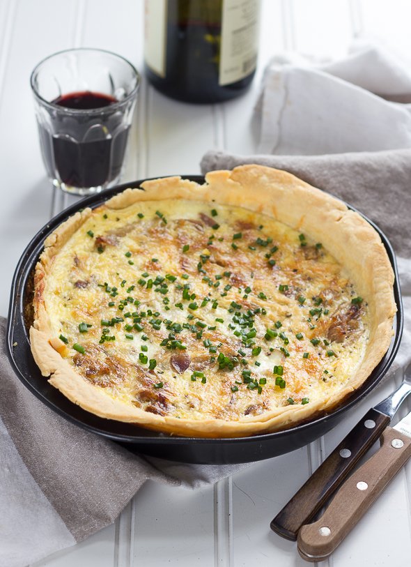 Caramelized Onion Quiche