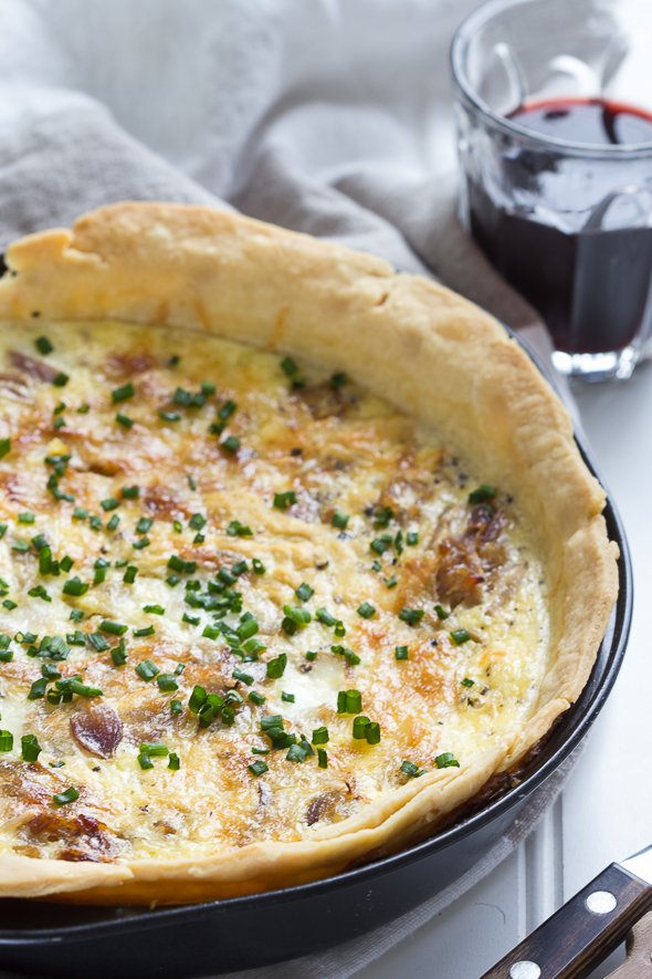 Caramelized Onion Quiche