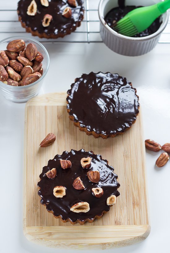 Hazelnut and Chocolate Financiers