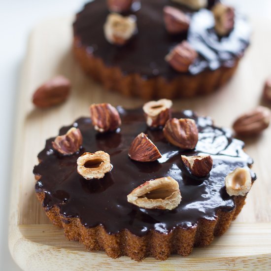 Hazelnut and Chocolate Financiers