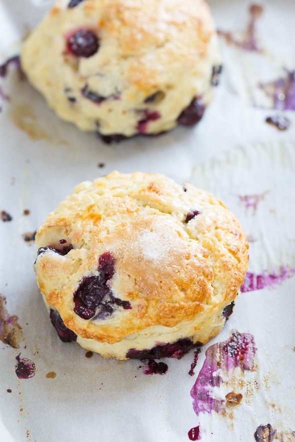 Blueberry and Orange Scones