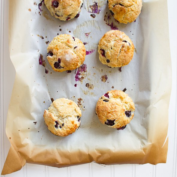 Blueberry and Orange Scones