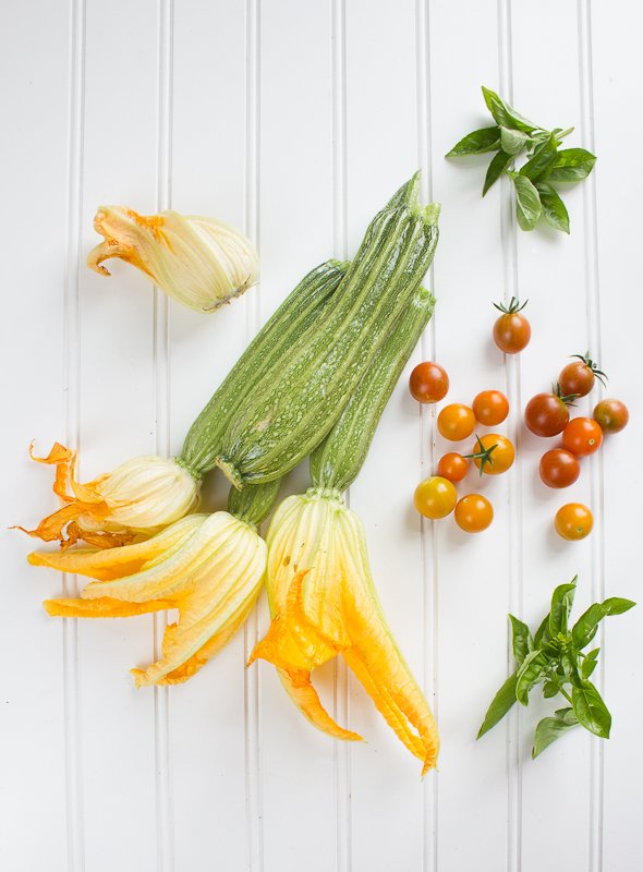 Easy Tomato and Courgette Pasta
