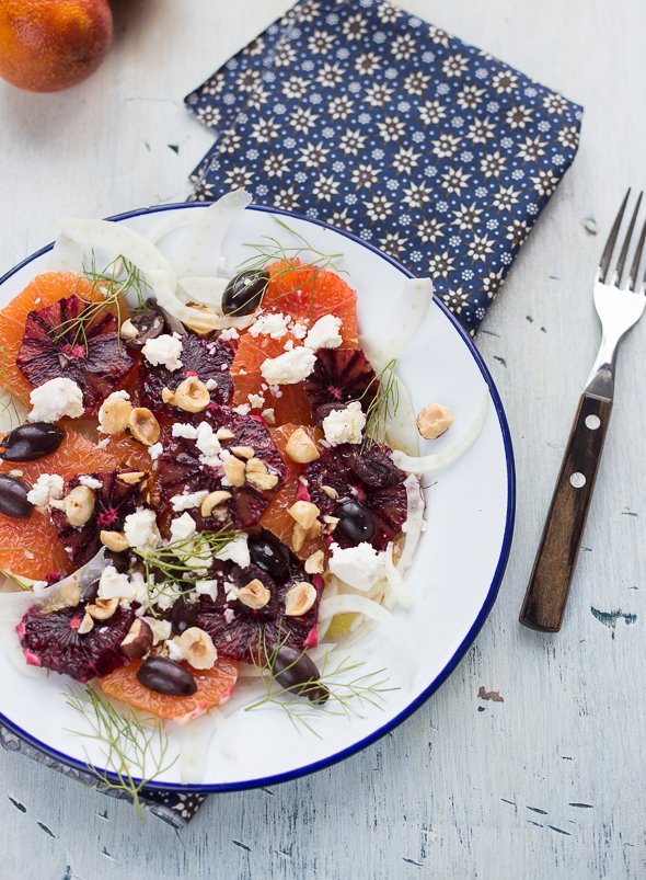 Citrus, Fennel and Hazelnut Salad