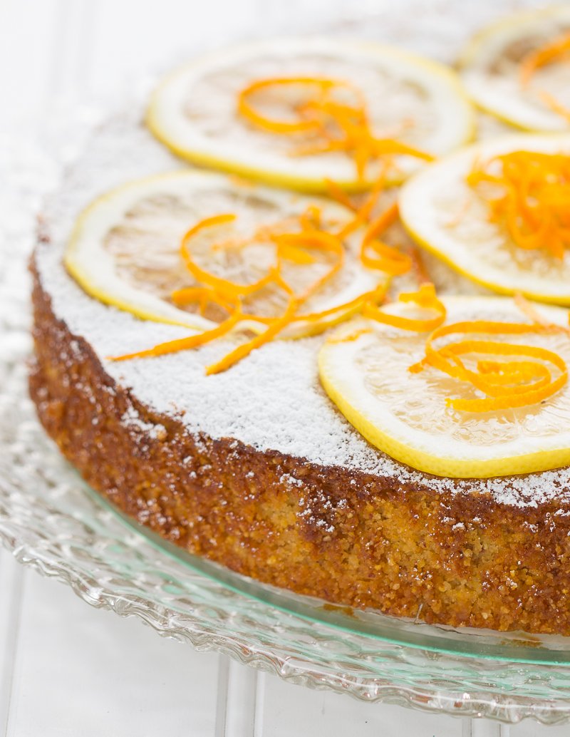 Lemon Polenta Cake