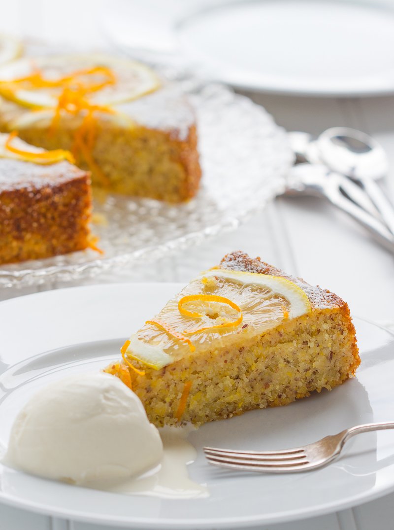 Lemon Polenta Cake