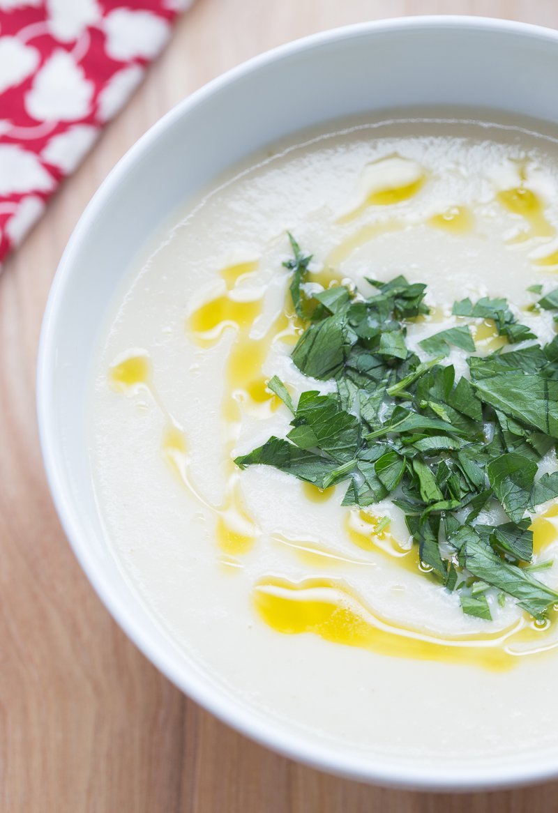 White Vegetable Soup
