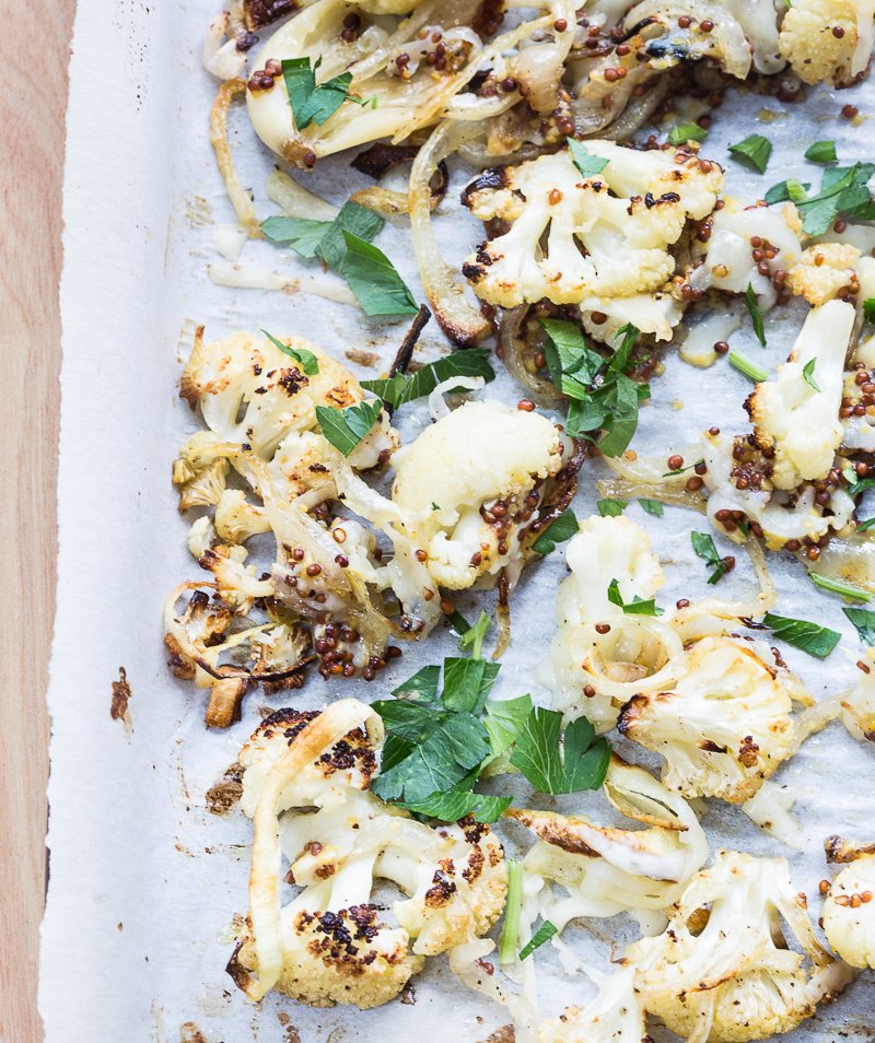 Roasted Cauliflower Salad