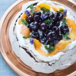 Sweet Potatoes with Garlic and Herb Dip